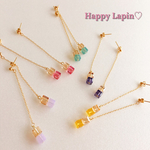 キューブピアス(イヤリング・樹脂ピアス)