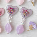 heart flower bouquet ＊ ピアス/イヤリング