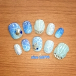 海ネイルチップ