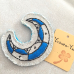 ＊月の刺繍ワッペン＊