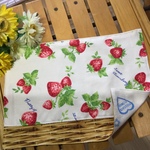 【再】いちご25×35❤️可愛い両面ランチョンマット 