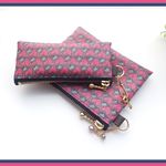 ★訳ありですが…お買い得です♪　LIBERTY　Haert Canopy 　ハート・キャノピー　miniポーチ  ◆mini×4ポーチのおまけ付き　コインケース・小物入れに♪
