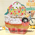cupcakeでhappybirthday