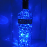 1・2月限定セール品　ボトルランプ　「SMIRNOFF]　ブルーＬＥＤ仕様　ACアダプター付