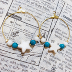 summer♡starイヤリング／ピアス
