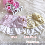 選べる５色💕パステルカラーのドット柄ワンピース