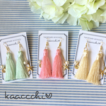 ▷送料無料*タッセル❁ ピアス✳︎イヤリング◁