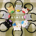 おめかし猫さんのミニヘアゴム(1個)