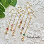 ✳︎シャネルストーンのシンプルピアス／イヤリング✳︎