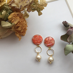 stone×Perlpierce/earring 01