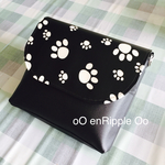 【送料無料】肉球柄スマホポーチ（ミニバッグ）