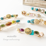 minette♡Colorful Jewelry バレッタ♡