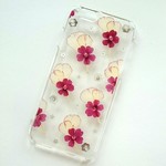 押し花のiPhoneケース - 願い事 - ②