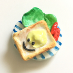 「トーストくん」マグネット