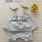 🌻涼しぃbaby frill キャミ & かぼちゃパンツ 🌻