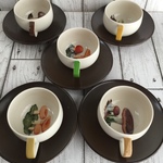 きのこのスープカップ【5客セット】
