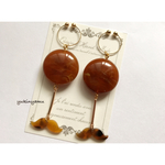 【送料無料】レトロなヒゲのイヤリング/ピアス