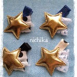 ～赤ちゃんから使える❤新☆流れ星のヘアクリップ❤髪留め～