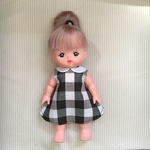 【再販】メルちゃんの洋服(44)  ブラウンチェック