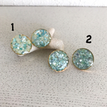 キラキラシェルのピアス