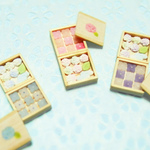 ミニチュア和菓子　紫陽花の干菓子