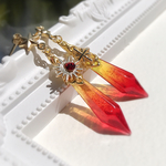 太陽のペンデュラムピアス