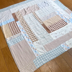 赤ちゃんのおくるみ パッチワーク ガーゼ