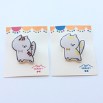 再販 振り向き猫ブローチ