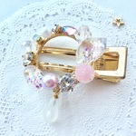 鉱石とビジューのヘアクリップ°॰*✩