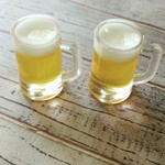 限定ミニチュア ビールジョッキ 夏色