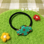 チョコミントキャンディのヘアゴム