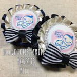 モノトーン⭐︎ストライプ⭐︎マタニティマーク⭐︎ロゼット