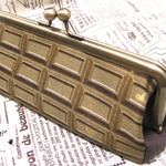 再販＊がま口ﾍﾟﾝｹｰｽ・ﾒｶﾞﾈｹｰｽ＊Chocolat＊