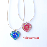 マリンハートネックレス