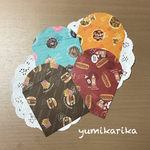 ミニ封筒(ポチ袋)スクエア・ファストフード