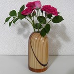 木の一輪挿し 杉 10.5cm