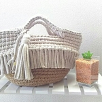☆mmmiikiさま専用☆hoooked zpagetti *° タッセル付き♡フリンジかごバッグ