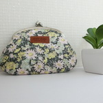 【SALE】リバティ親子がま口（つぼみつまみ）
