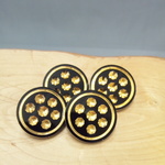 19mm ☆４個入☆ ガラスボタン