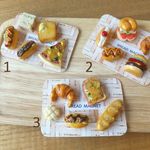 しっかり腹ごしらえ☆いろいろなパンのマグネット②