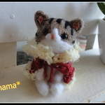 ＊ねこちゃんコート　焦茶＊
