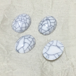 4個 オーバルカボション(13×18mm)
