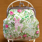 森野そら様専用  うさぎ柄がま口財布
