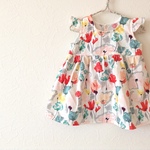 colorful　flowers　ワンピース　９０　
