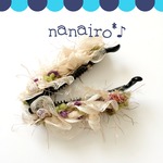 再再再販‼︎ nanairo*♪ フリルのバナナクリップ