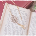 繊麗/Tatting lace longnecklace