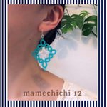 【SALE】タティングレース ピアス (ニッケルフリー)
