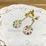 カラフルフラワーピアス・イヤリング