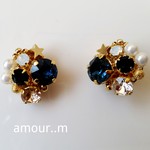 再販＊星に願いを…  モンタナ×starビジューピアス＊イヤリング