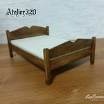 puddingbunny様専用  ベッド  15cm  シングルサイズ  ミニチュア家具 ドールハウス